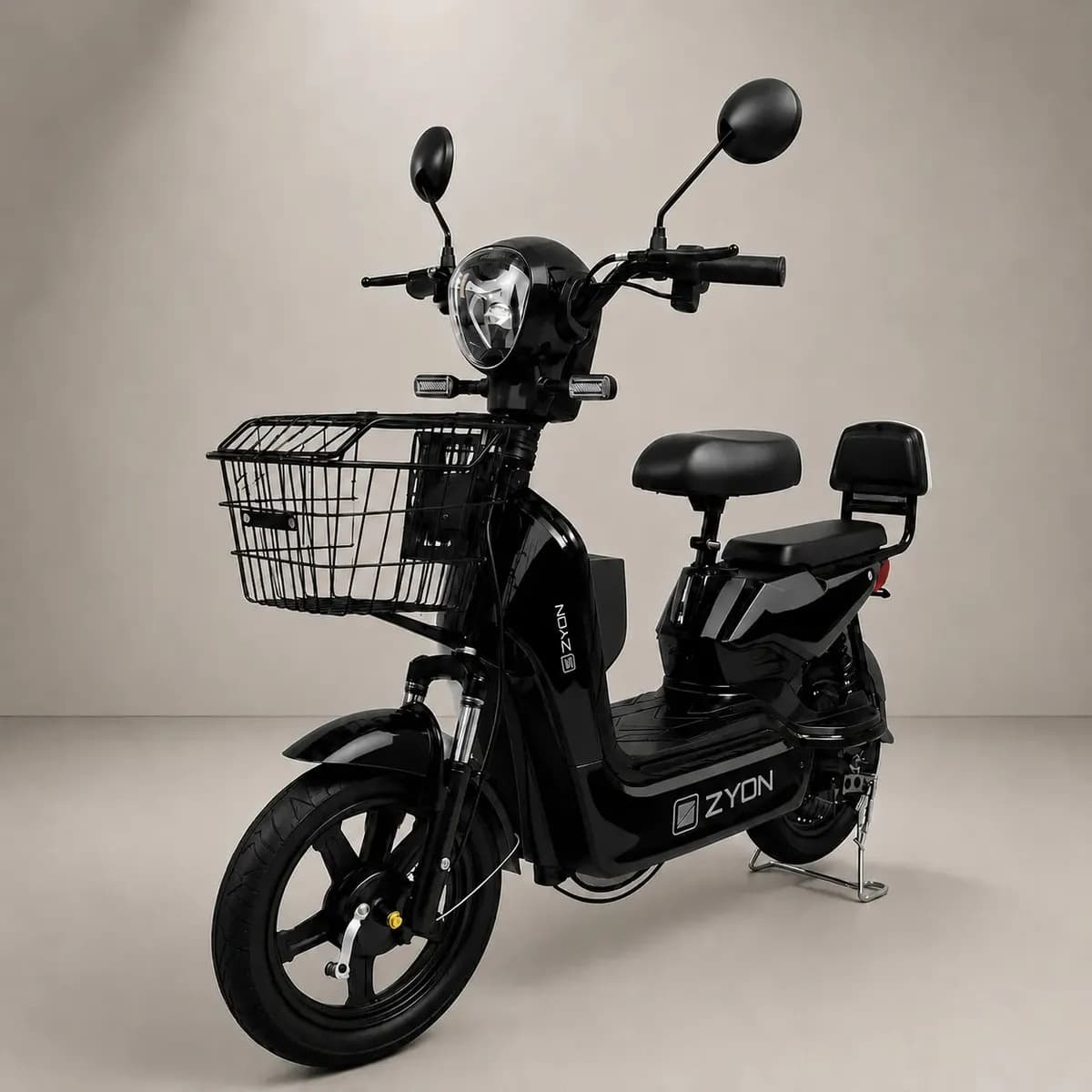 Scooter Elétrica 500W Aro 14 com Alarme e Cesto